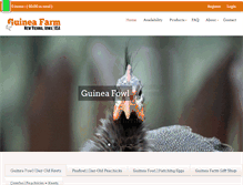 Tablet Screenshot of guineafarm.com